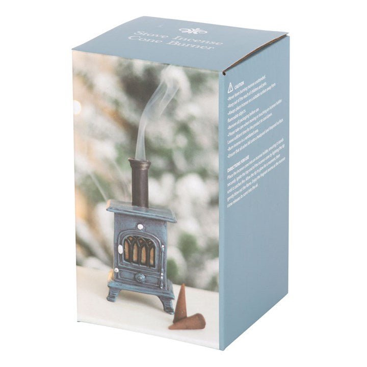 Stove Shaped Incense Cone Burner-4