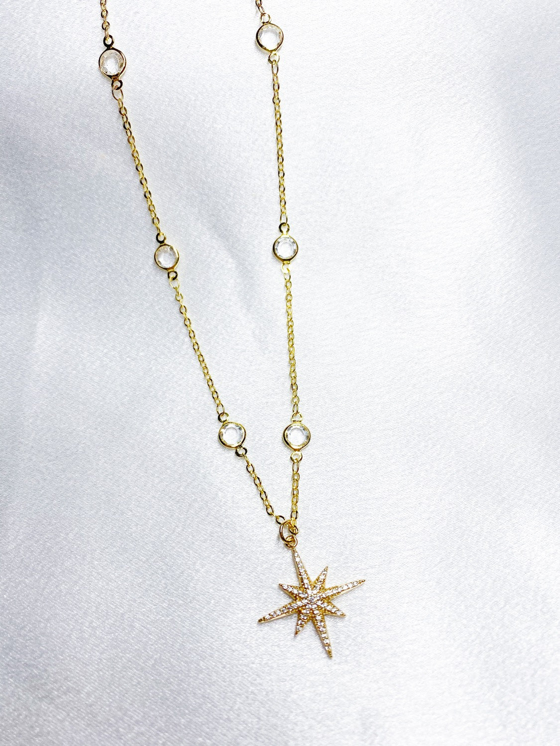 Star Diamond Necklace-0