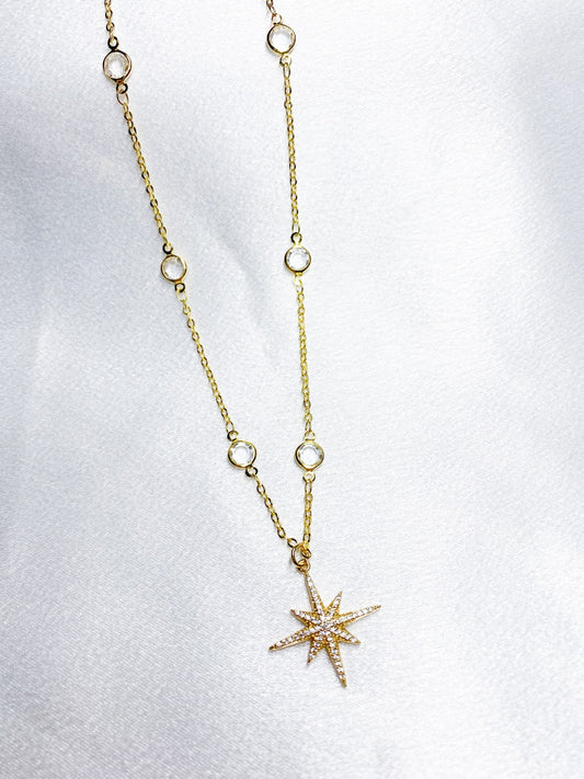 Star Diamond Necklace-0