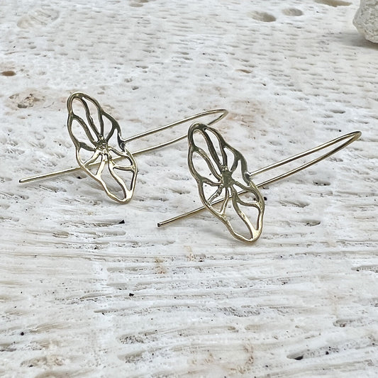 Flower Pull Threader Earrings